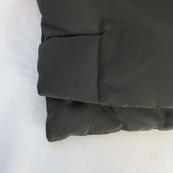 DEREK LAM 10 CROSBY 2 IN 1 BLACK PUFFER FUR HOOD FULL ZIP WINTER COAT & VEST - Picture 14 of 15